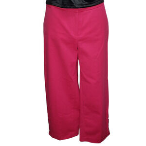 Rafaella Curvy Dark Pink Capri Pants Women’s 8 Mid Rise